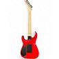 Used Jackson JS34Q Dinky TRANS RED Solid Body Electric Guitar