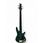 Used Ibanez SR1205FL Green Electric Bass Guitar thumbnail
