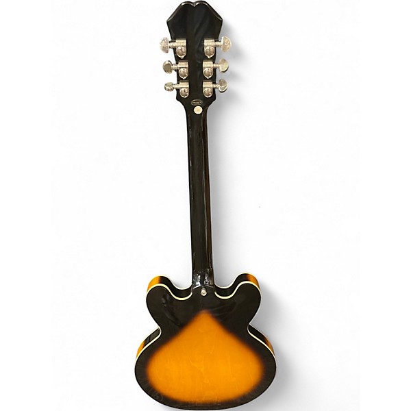 Used Epiphone Dot Sunburst Hollow Body Electric Guitar