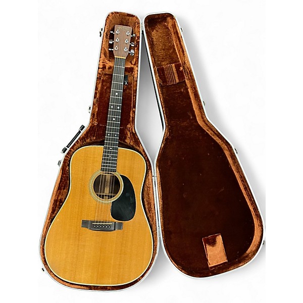 Vintage 1983 Martin D28 Natural Acoustic Guitar