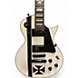 Used ESP LTD James Hetfield Signature Iron Cross White Solid Body Electric Guitar thumbnail