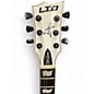 Used ESP LTD James Hetfield Signature Iron Cross White Solid Body Electric Guitar