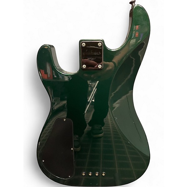 Used Jackson MADE IN JAPAN LATE 90'S CMG CONCERT BASS BLACK FOREST GREEN Electric Bass Guitar