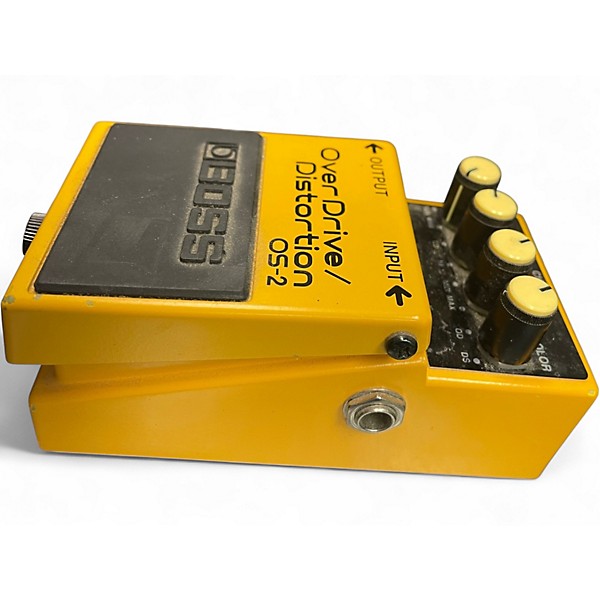 Used BOSS OS2 Overdrive Distortion Effect Pedal