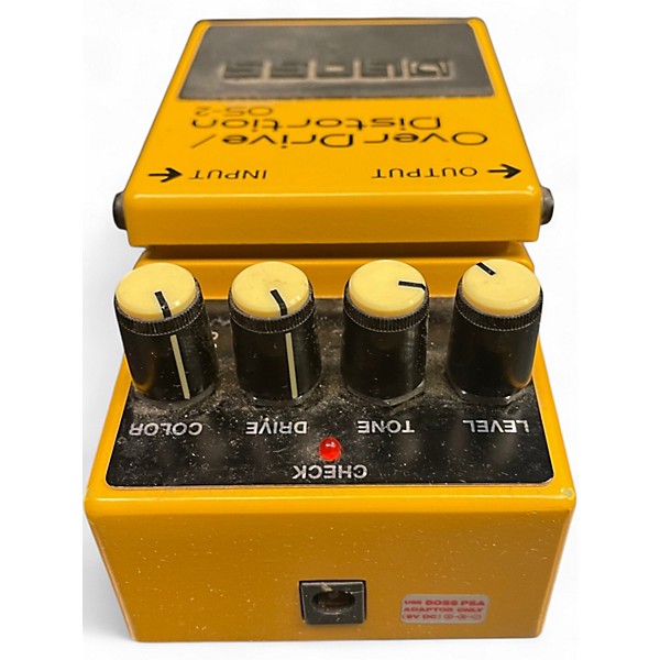 Used BOSS OS2 Overdrive Distortion Effect Pedal