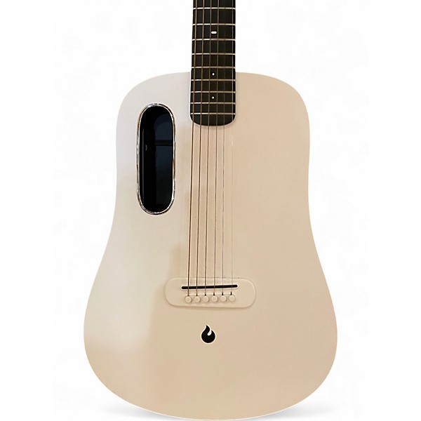 Used LAVA MUSIC Lava Me Play Alpine White Acoustic Electric Guitar