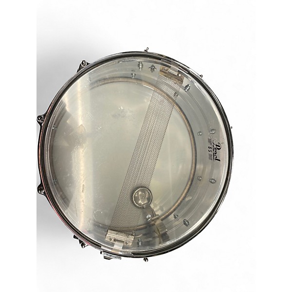Used Pearl 14in STUDENT Chrome Silver Drum