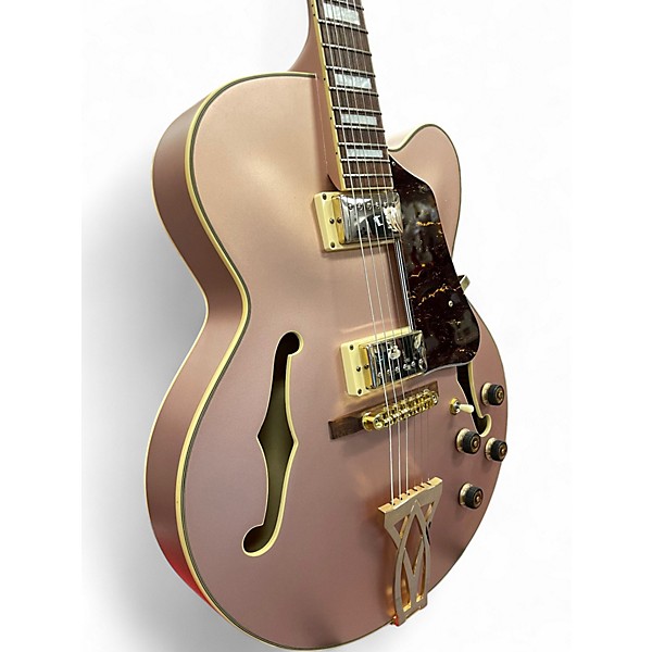 Used 2025 Ibanez AF75G-RGF  Rose Gold Hollow Body Electric Guitar
