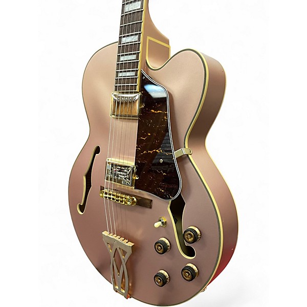 Used 2025 Ibanez AF75G-RGF  Rose Gold Hollow Body Electric Guitar