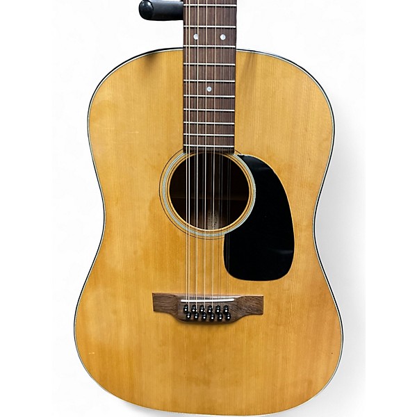 Used 1970s Martin D12-20 Natural Acoustic Guitar