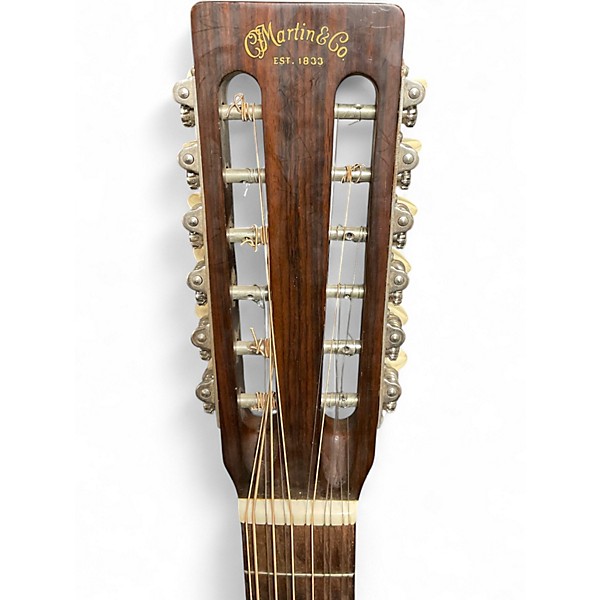 Used 1970s Martin D12-20 Natural Acoustic Guitar