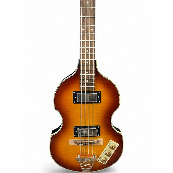 Used Epiphone Viola 3 Color Sunburst Electric Bass Guitar