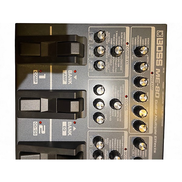Used BOSS ME80 Guitar Multi Effect Processor