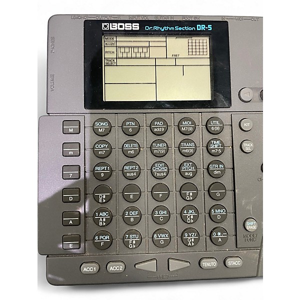 Used BOSS DR-5 DR RHYTHM SECTION Production Controller