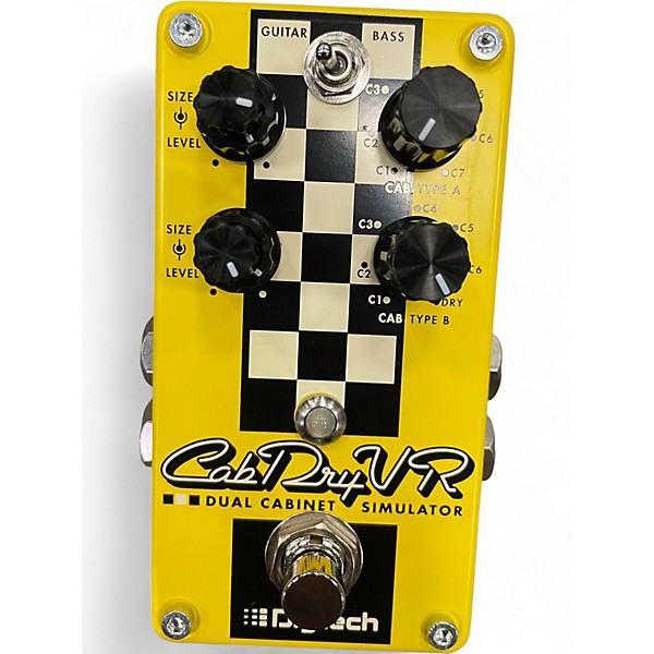 Used DigiTech CAB DRY VR DRIVE PEDAL Effect Pedal