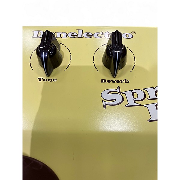 Used Danelectro Spring King Spring Reverb Effect Pedal
