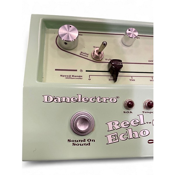 Used Danelectro DTE1 Reel Echo Delay Effect Pedal