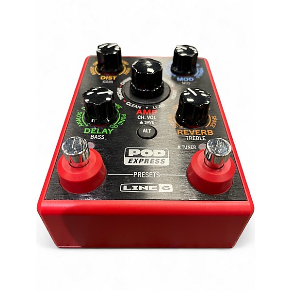 Used Line 6 Pocket Pod Express Amp Modeler Effect Processor