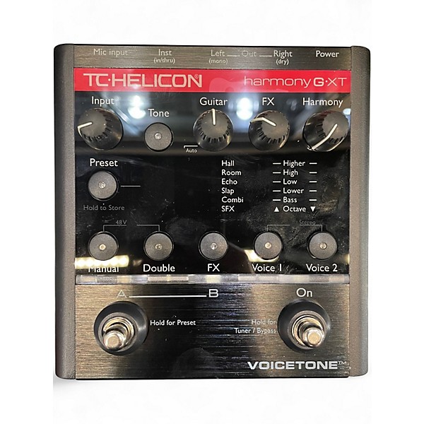 Used TC Helicon Voicetone HARMONY-G XT Effect Processor