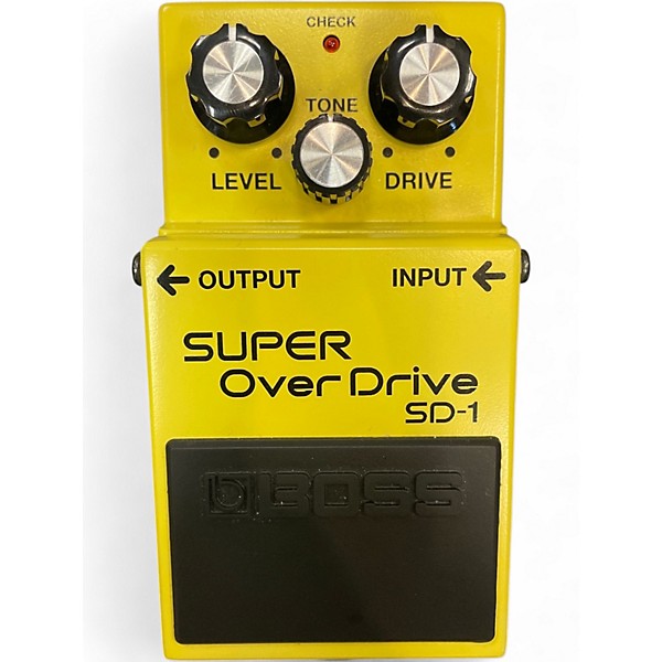 Used BOSS SD1 Super Overdrive Effect Pedal