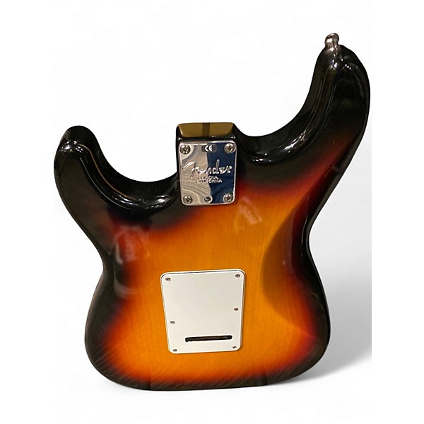 Used Fender American Standard Stratocaster 3 Tone Sunburst Solid Body Electric Guitar