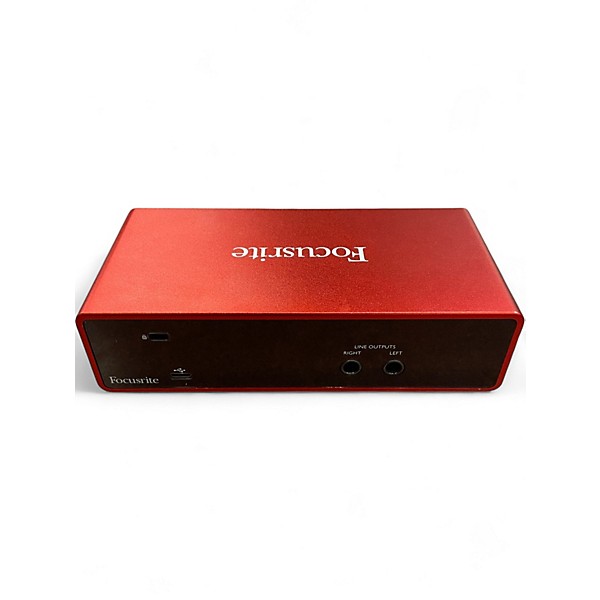 Used Focusrite Scarlett 2i2 Audio Interface