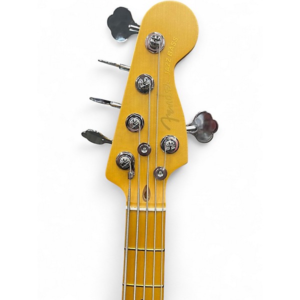 Used 2025 Fender American Ultra Jazz Bass V SINISTER RED Electric Bass Guitar