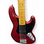 Used 2025 Fender American Ultra Jazz Bass V SINISTER RED Electric Bass Guitar