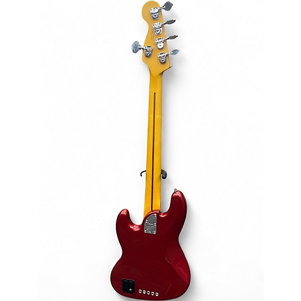 Used 2025 Fender American Ultra Jazz Bass V SINISTER RED Electric Bass Guitar