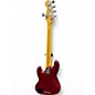 Used 2025 Fender American Ultra Jazz Bass V SINISTER RED Electric Bass Guitar