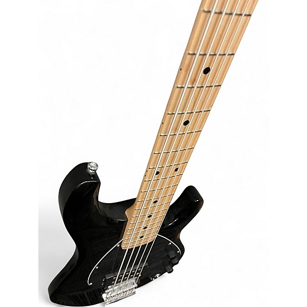 Used Sterling by Music Man Stingray 5 Black Electric Bass Guitar