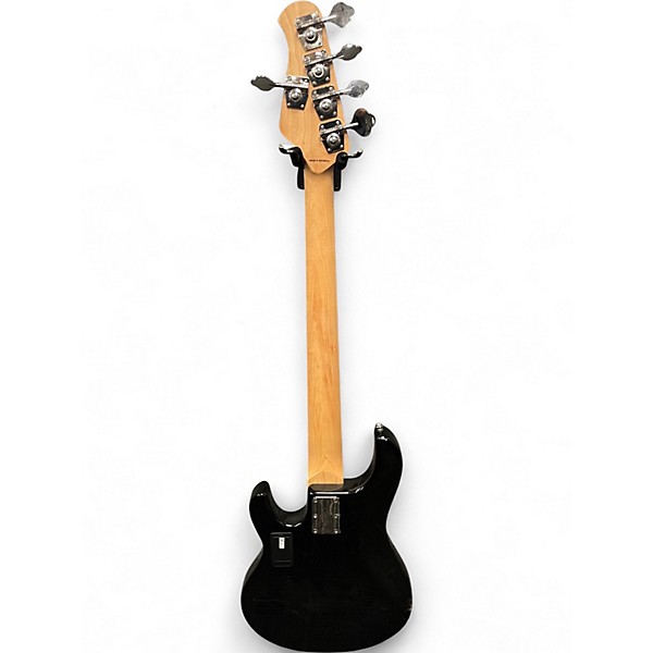Used Sterling by Music Man Stingray 5 Black Electric Bass Guitar