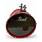 Used Pearl 4 Piece Export Candy Apple Red Drum Kit