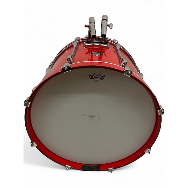 Used Pearl 4 Piece Export Candy Apple Red Drum Kit