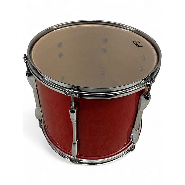 Used Pearl 4 Piece Export Candy Apple Red Drum Kit