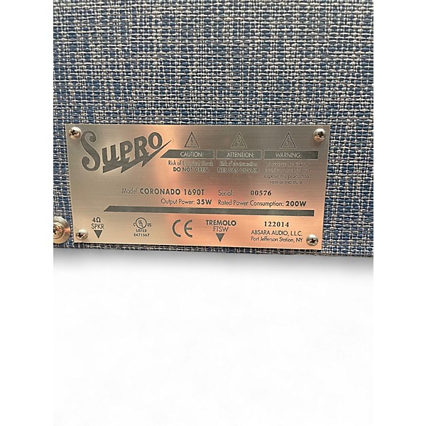 Used Supro Coronado 1690T Guitar Combo Amp