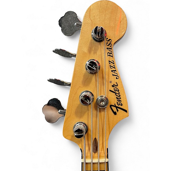 Used Fender Geddy Lee Signature Jazz Bass Black Electric Bass Guitar