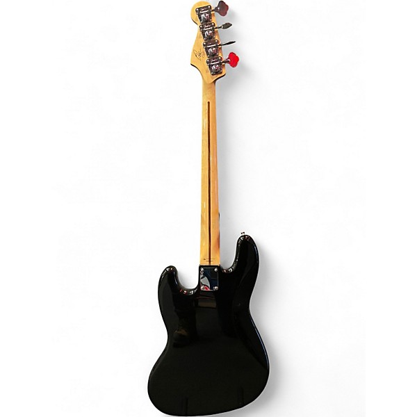 Used Fender Geddy Lee Signature Jazz Bass Black Electric Bass Guitar
