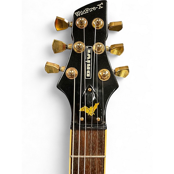 Used Switch Drive Wildfire X2 Black Solid Body Electric Guitar