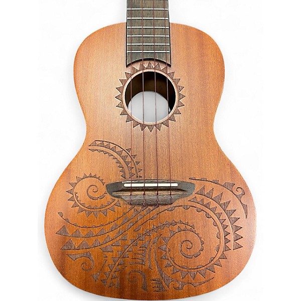 Used Luna Concert Tattoo Mahogany Ukulele