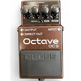 Used BOSS OC5 OCTAVE Effect Pedal