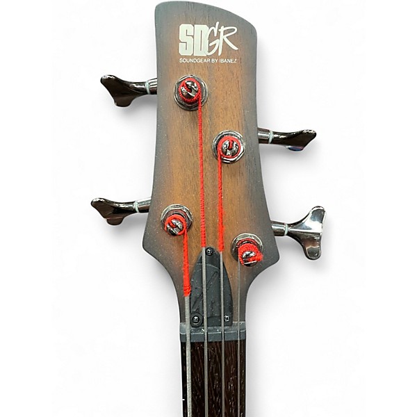 Used Ibanez SRF700 FRETLESS FLAT BROWN BURST Electric Bass Guitar