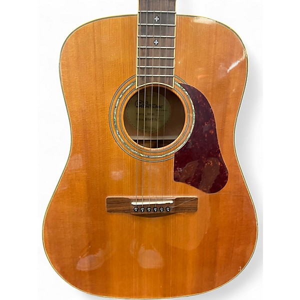 Used Silvertone SD50 Natural Acoustic Guitar