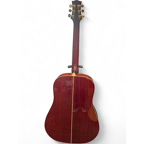 Used Silvertone SD50 Natural Acoustic Guitar