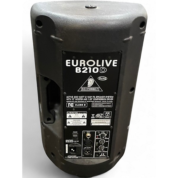 Used Behringer B210D 10in 220W Powered Speaker