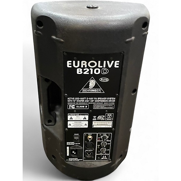 Used Behringer B210D 10in 220W Powered Speaker