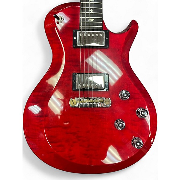 Used PRS Singlecut Cherry Solid Body Electric Guitar