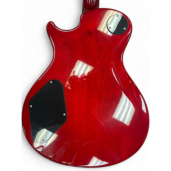 Used PRS Singlecut Cherry Solid Body Electric Guitar