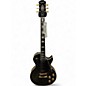 Used 2023 Epiphone Les Paul custom p90 Black and Gold Solid Body Electric Guitar thumbnail