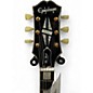 Used 2023 Epiphone Les Paul custom p90 Black and Gold Solid Body Electric Guitar